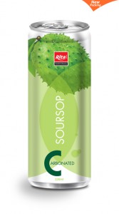 330ml Carbonated soursop juice